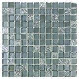 Glossy Crystal Mosaic Hot Melt Glass Tile thumbnail-4