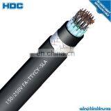 3.6/6kv 6/10kV FA-TPYCY Marine Type Shipboard Boat Power Cable Tinned Copper Conductor EPR Insulation Braiding Shield PCP Sheath thumbnail-4