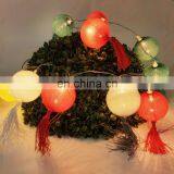 New Design LED Cotton Ball With Tasssels String Light For Holiday Party Decoration thumbnail-5