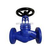 DIN F4 F5 Rising Stem GS-C25 Ductile Iron Yoke Nut Bellow Globe Valve thumbnail-3