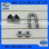 Stainless Steel DIN741 Wire Rope Clip Made in China thumbnail-2