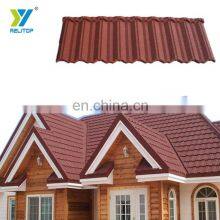 China Hot Sale Colorful Stone Coated Metal Roofing Tile In Nigeria Philippines Nosen Type Roof Tiles thumbnail-2