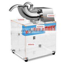 Commercial Electric Ice Shaver Crusher Snow Cone Making Machine Stainless Steel Shaved Ice Machine With Fining Crushing Effect thumbnail-3