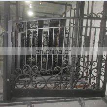 Cast Iron Door Grille Wrought Iron Security Doors / Iron Grill Window Door Designs thumbnail-4