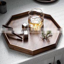 Concise Nordic Style Delicate Natural Wooden Table Craft Tray 40.5x18.5x2cm thumbnail-5