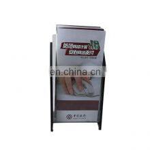 Single Pocket Clear a5 Leaflet Organizer Custom Acrylic Brochure Holder thumbnail-3