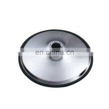 QCP-B03 Salon Hairdressing Vintage Heavy Duty Massage Bed Hydraulic Stylist Barber Chair Base Chrome Iron Round Base thumbnail-1