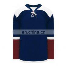OEM Service Customize Your Own Team Hockey Jersey Wholesale Blank High Quality Field Ice Hockey Uniforms thumbnail-1