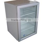 Hotel Use Portable Single Glass Door Counter Top Mini Drink Visi Cooler thumbnail-5