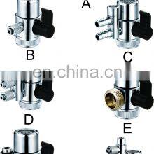 L Type Faucet Diverter Valve 1 Way M22 Diverter Valve Water Splitter Valve thumbnail-2