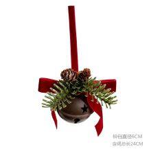 Wholesale Christmas Decorations: Bells, Velvet Bows & Pine Cone Pendants for Trees, Cars & B2B Supplies thumbnail-4