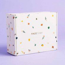 Gift Shipping Mailing Box Eco Corrugated Paper Mailer Box Packaging for Skincare/Beauty/Cloth Packing thumbnail-2