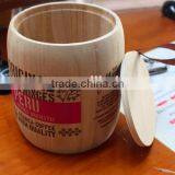 Wood Coffee Box, Coffee Knock Box, Coffee Barrels