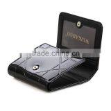 OEM Rfid Blocking Cow Leather Tri-fold Women Purse,ladies Wallet,women Wallet thumbnail-2