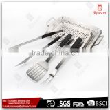 Stainless steel barbecue tools set
