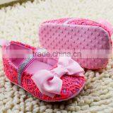 Baby Shoes Bowknot Baby Shoes Pink Color Girl Shoes Cheap Children Shoes thumbnail-3