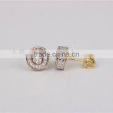 2015 Fashion New Earring Designs Round Stone Earring Designs thumbnail-4