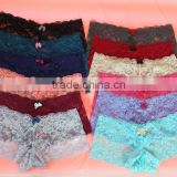 Lace lady sex boyshort,pure lace ,breathable and eco-friendly