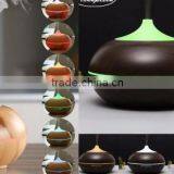 300ml Aroma Essential Oil Diffuser,Amazon Wood Grain Ultrasonic Cool Mist Whisper-Quiet Humidifier With Color LED Lights thumbnail-3