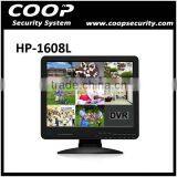 H.264 Standalone Security DVR Recorder 8CH LCD DVR COMBO 15" 8CH DVR With LCD