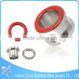 2016 Ear Gauges Expander Stretching Kits Tunnel Plug In Stainless Steel thumbnail-1