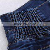 European Vintage Slim Women Skinny Distressed Jeans Female Ripped Slim Hole Leg Roll Washed Pencil Jeans thumbnail-2