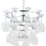 Modern Manpower Blown Glass Pendant Light thumbnail-6