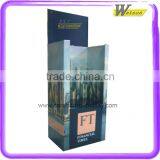 Hot Sale Floor Free Standing Cardboard Display Stand for News Paper