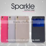 Original NILLKIN Sparkle Series Wallet Flip PU Leather Case For Lenovo K3 Note MT-3514