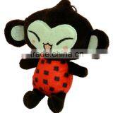 12CM MONKEY KEYCHAIN, STUFFED TOYS