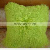 Luxury Tibet Fur Pillow Mongolian Fur Cushion Cover thumbnail-4