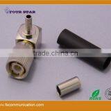 1.6/5.6 Male Right Angle Crimp Connector For BT3002 Cable thumbnail-4