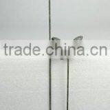 S/2 Butterfly Metal Flower Sticks W/Antique Grey Finish