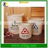 Factory Provide Cotton Reusable Laundry Bag With Handles