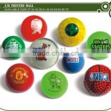 high bouncing ball printed ball custom design
