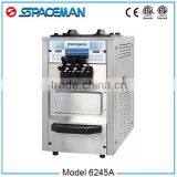 China machine SPACEMAN used R404A refrigerant pump feed counter top ice cream machine