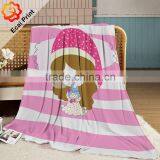 Home Hot Sell Comfortable Custom Printing Fleece Blanket thumbnail-2