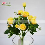 high imitated Factory supply plastic/silk/fake /artificial flower
