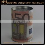 Promotional top quality perfume tin box packaging
