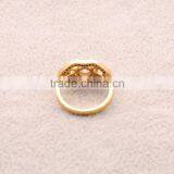 >>>2016 YIWU T&J Women Fashion Korean Style Rings Gold Plated Mouth Rhinestone Crystal Rings for Lady/ thumbnail-5