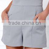 2015 New Short Designs Fashion Grey High Waisted Shorts for Women thumbnail-2