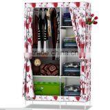 Simple Wardrobe,Non-woven Folding Wardrobe thumbnail-1