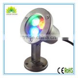 IP68 waterproof professional design high power led mini light underwater with long lifespan CE RoHs approved