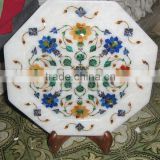 Octagonal Marble Plate Home Decoration