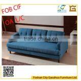 Home Furniture New Design 3 Seater Sectional Fabric Sofa LS-S015# thumbnail-1