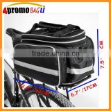 China Luggage Package Rack Pannier bag with Rainproof Cover