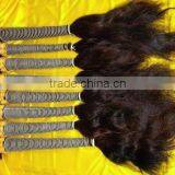 100% Unprocessed Indian Virgin Remy Human Hair Extension/bulk thumbnail-1