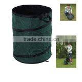 Plastic Pop Up 137L Garden Waste Tip Sack Bag /Pop Up Gardening Garbage Leaf Collector Bag thumbnail-3