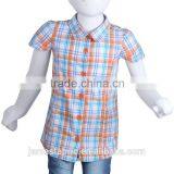 James 50s Big Check Colorful Regular Soft Woven Fabric for Children's Shiring thumbnail-3