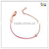 Customized Fashion 14K Gold Rope Bracelet for Women thumbnail-1